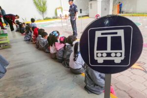 Policía Municipal de Tlaxcala fomenta cultura de prevención entre niños y niñas de San Hipólito Chimalpa