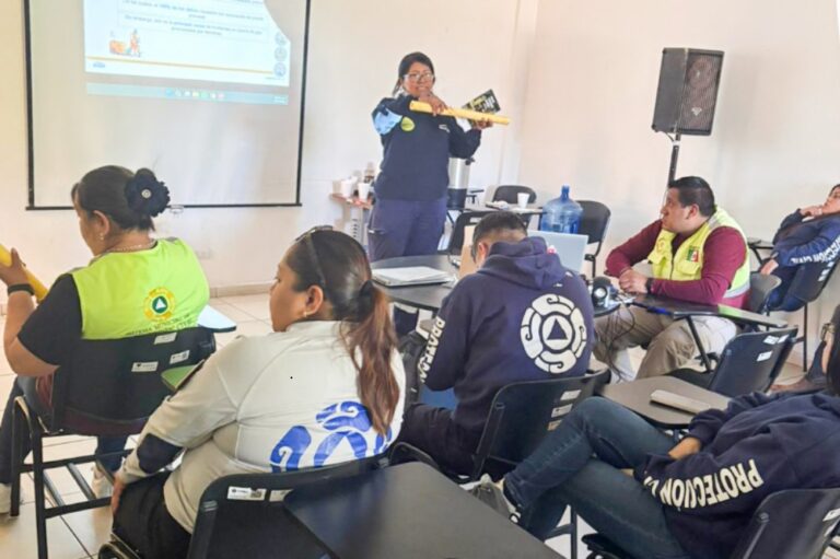 Ayuntamiento de Tlaxcala encabeza capacitación regional en prevención de riesgos por gas natural