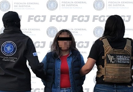 Aprehenden en Tlaxcala a mujer relacionada con investigación de una pareja hallada sin vida en Chignahuapan, Puebla
