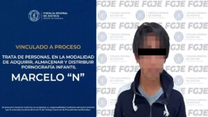 Juez vincula a proceso a imputado por adquirir, almacenar y distribuir pornografía infantil