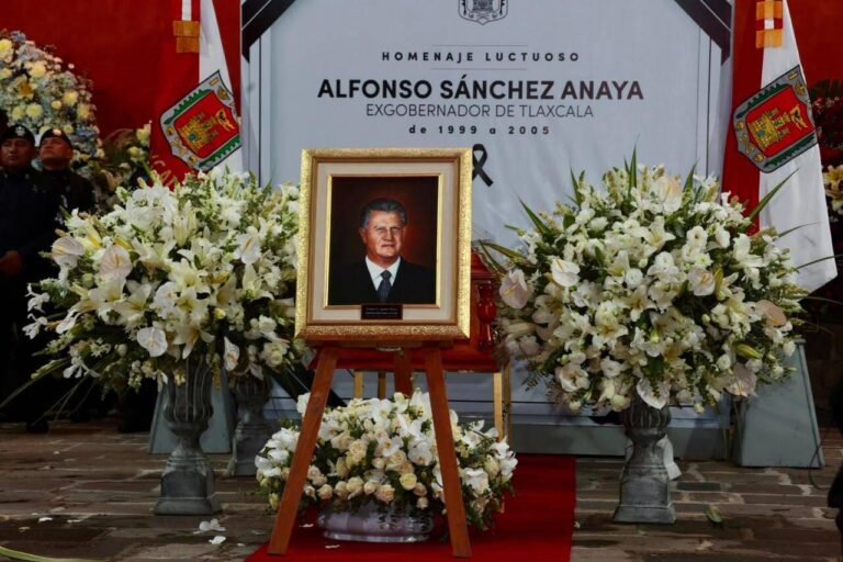 Gobierno de Tlaxcala rinde homenaje a exgobernador Alfonso Sánchez Anaya, fallecido a los 85 años