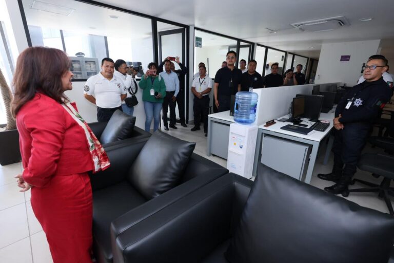 Supervisa Lorena Cuéllar operación de la nueva sede de la SSC